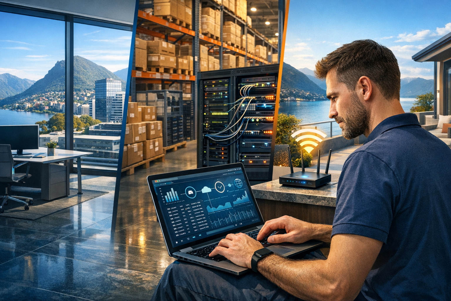 Assistenza IT a Lugano, Locarno e Chiasso: guida al supporto informatico territoriale