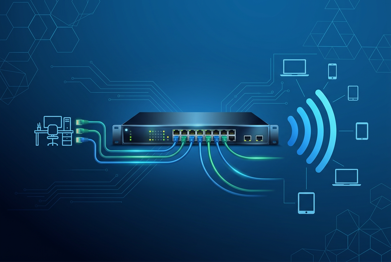 Rete cablata o Wi-Fi in ufficio? Cosa scegliere in base alle esigenze