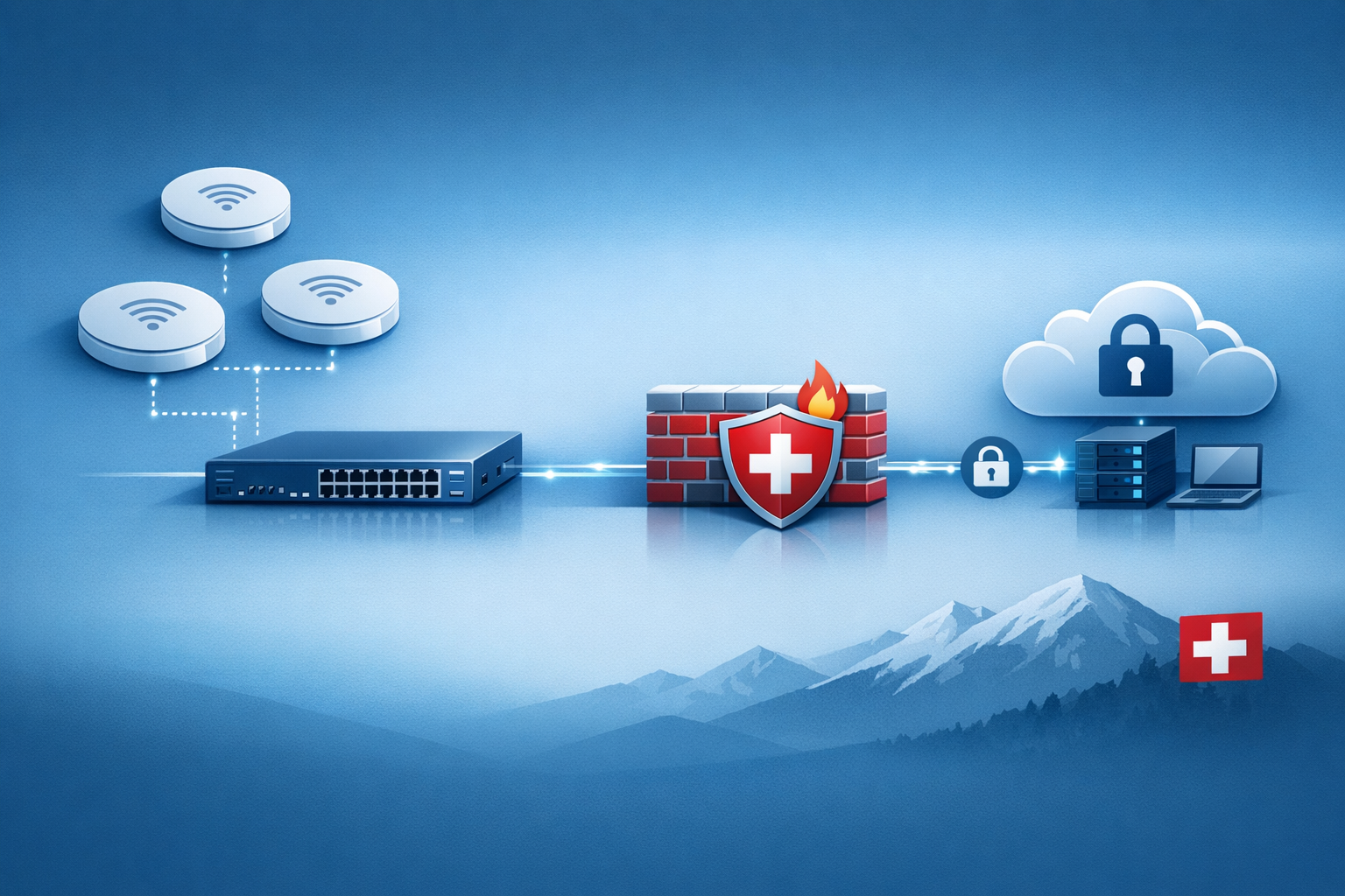 Rete Wi-Fi Aziendale Ticino: Perché il Router di Casa Non Basta