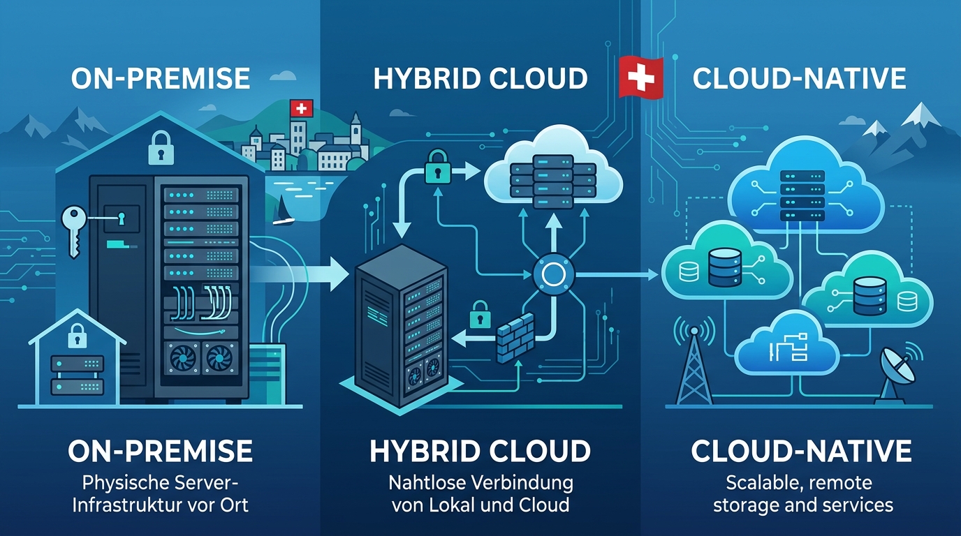 Server locale, cloud o ibrido: criteri di scelta per una PMI in Ticino