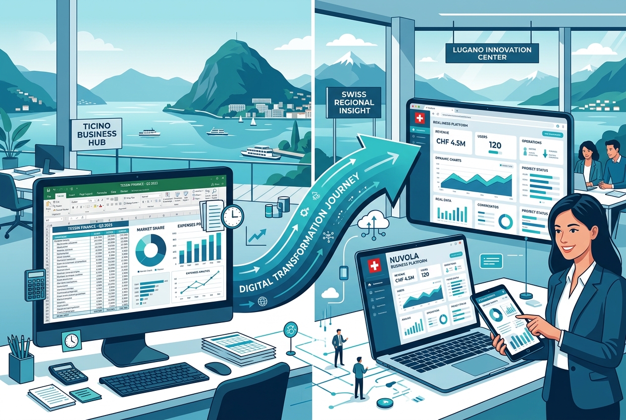 Web App per Aziende Ticino: Quando Conviene Rispetto a Excel