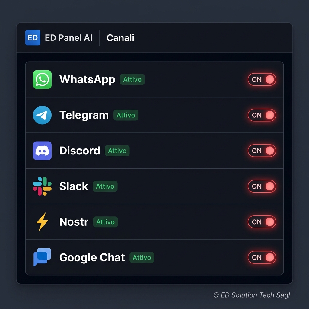 ED Panel AI - Active Channels